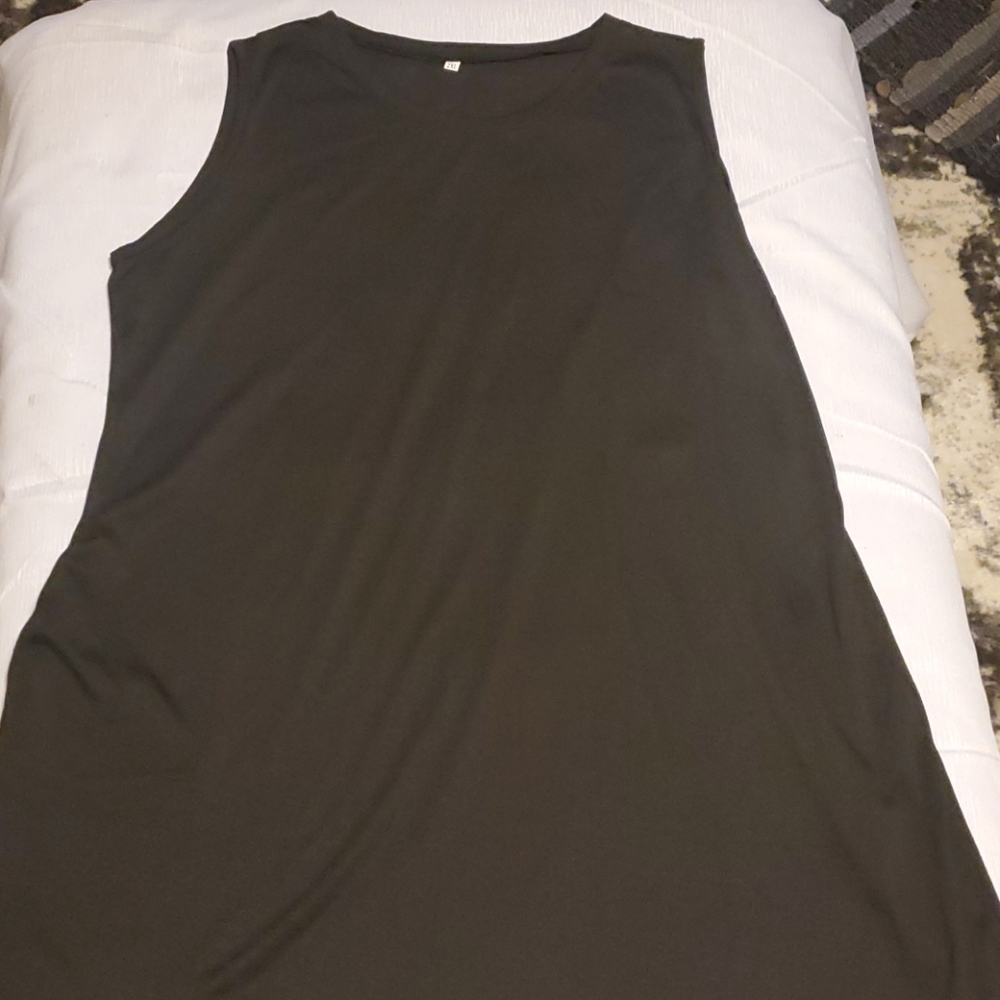 Black Trapeze Dress